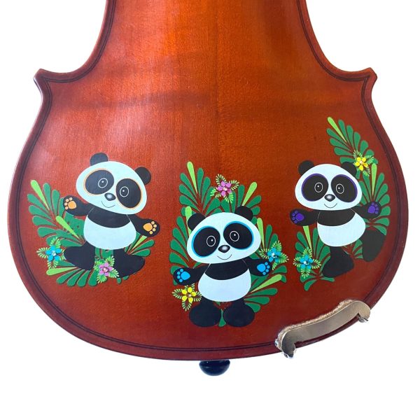 Rozanna’s Violins Panda Bear Violin Outfit with Stravinsky Quote 3 4 | Ebony Fittings | MaxStrata® For Cheap - Image 3