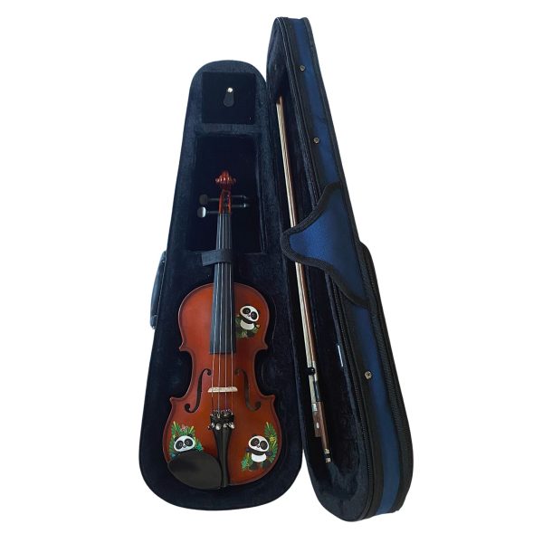 Rozanna’s Violins Panda Bear Violin Outfit with Stravinsky Quote 3 4 | Ebony Fittings | MaxStrata® For Cheap - Image 4