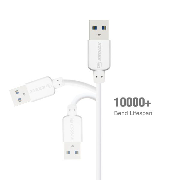 Reiko 5Ft Round Cable for for 8 Pin 1.5A in White | MaxStrata Online Hot Sale - Image 4